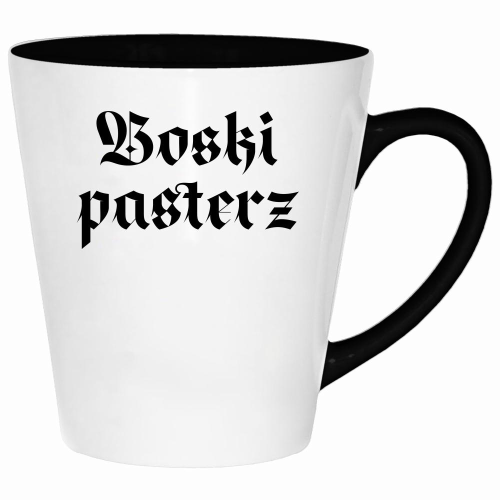 Boski Pasterz kubek latte kolor biały