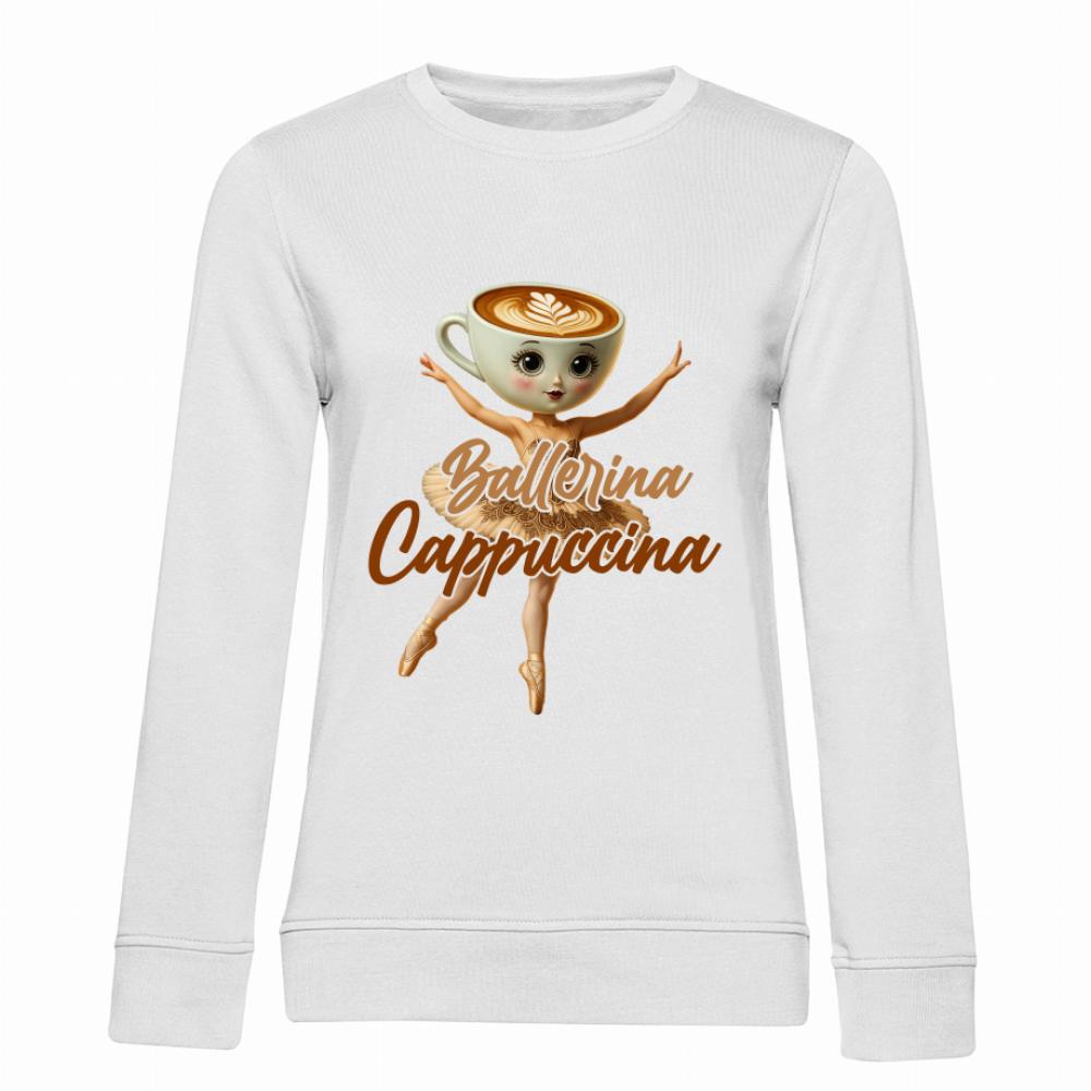 Brainrot Ballerina Cappuccina bluza damska bez kaptura