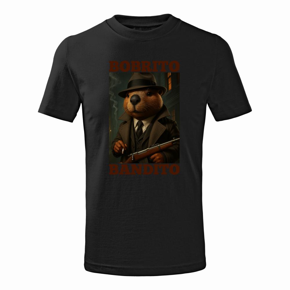 Brainrot Bobrito Bandito koszulka junior kolor różowy