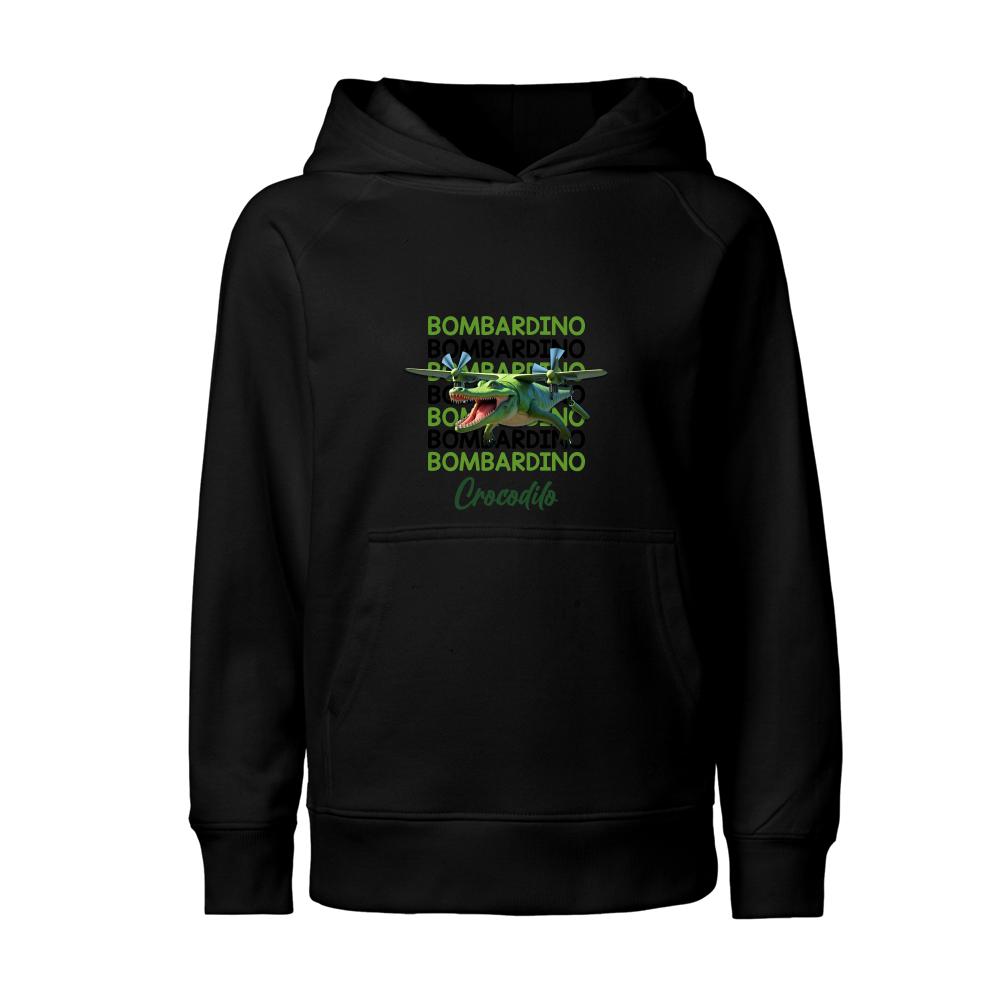 Brainrot Bombardino Crocdilo bluza junior kolor zielony