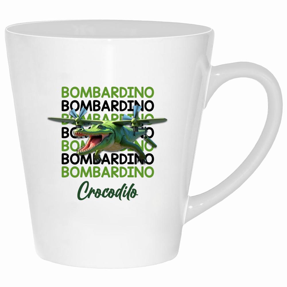Brainrot Bombardino Crocdilo kubek latte