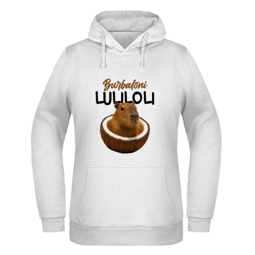 Brainrot Burbaloni Luliloli bluza damska z kapturem