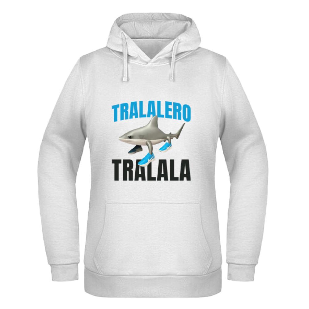 Brainrot Tralalero Tralala bluza damska z kapturem