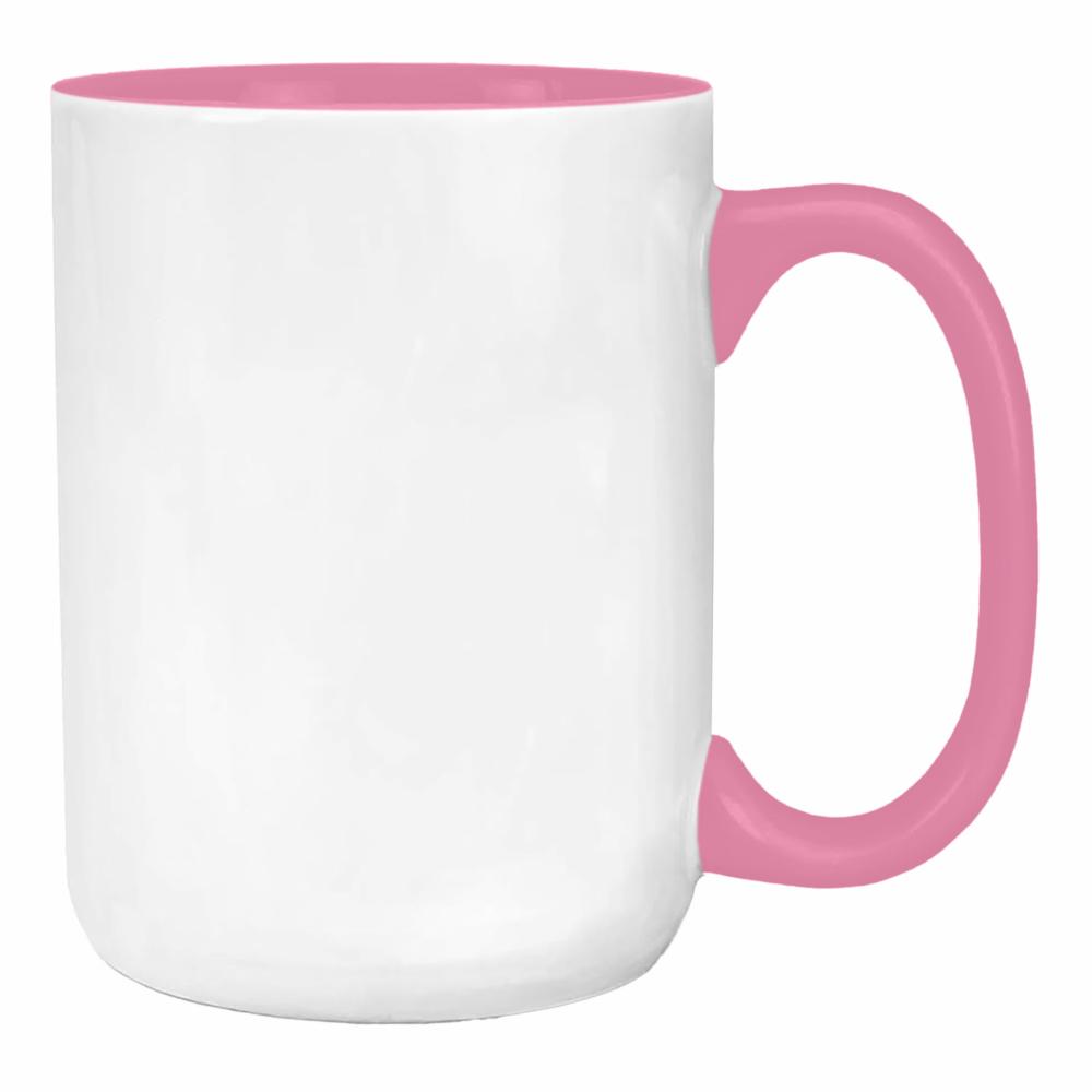 Brainrot Tralalero Tralala duży kubek ucho kolor kolor różowy