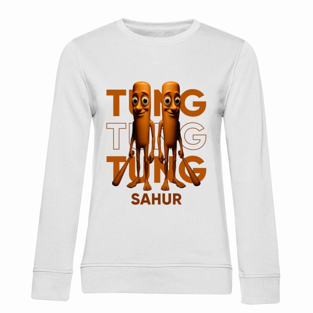 Brainrot Tung Tung Tung Sahur bluza damska bez kaptura