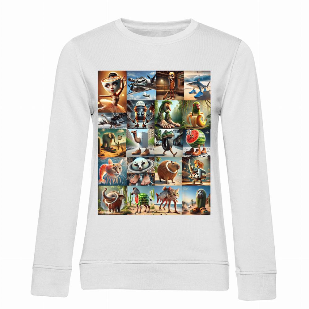 Brainroty 2 bluza damska bez kaptura