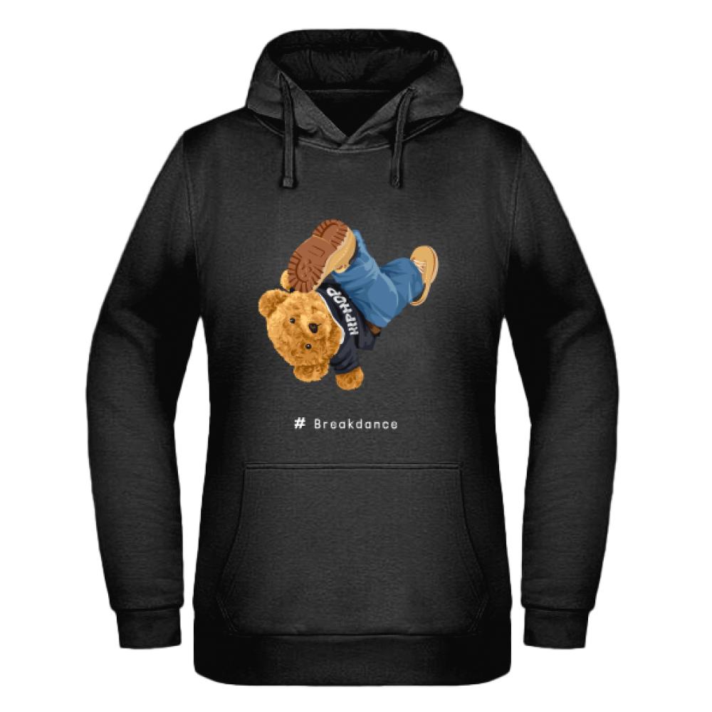 Breakdance bluza damska z kapturem