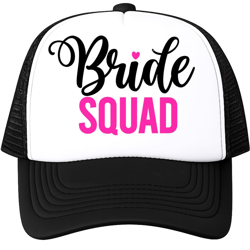 BRIDE SQUAD 4 czapka z daszkiem kolor czarny