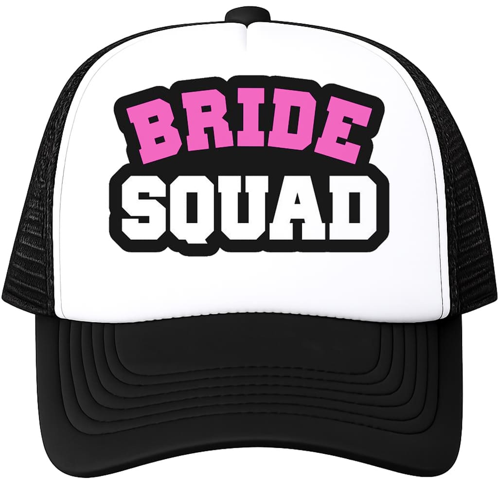 BRIDE SQUAD 5 czapka z daszkiem kolor czarny