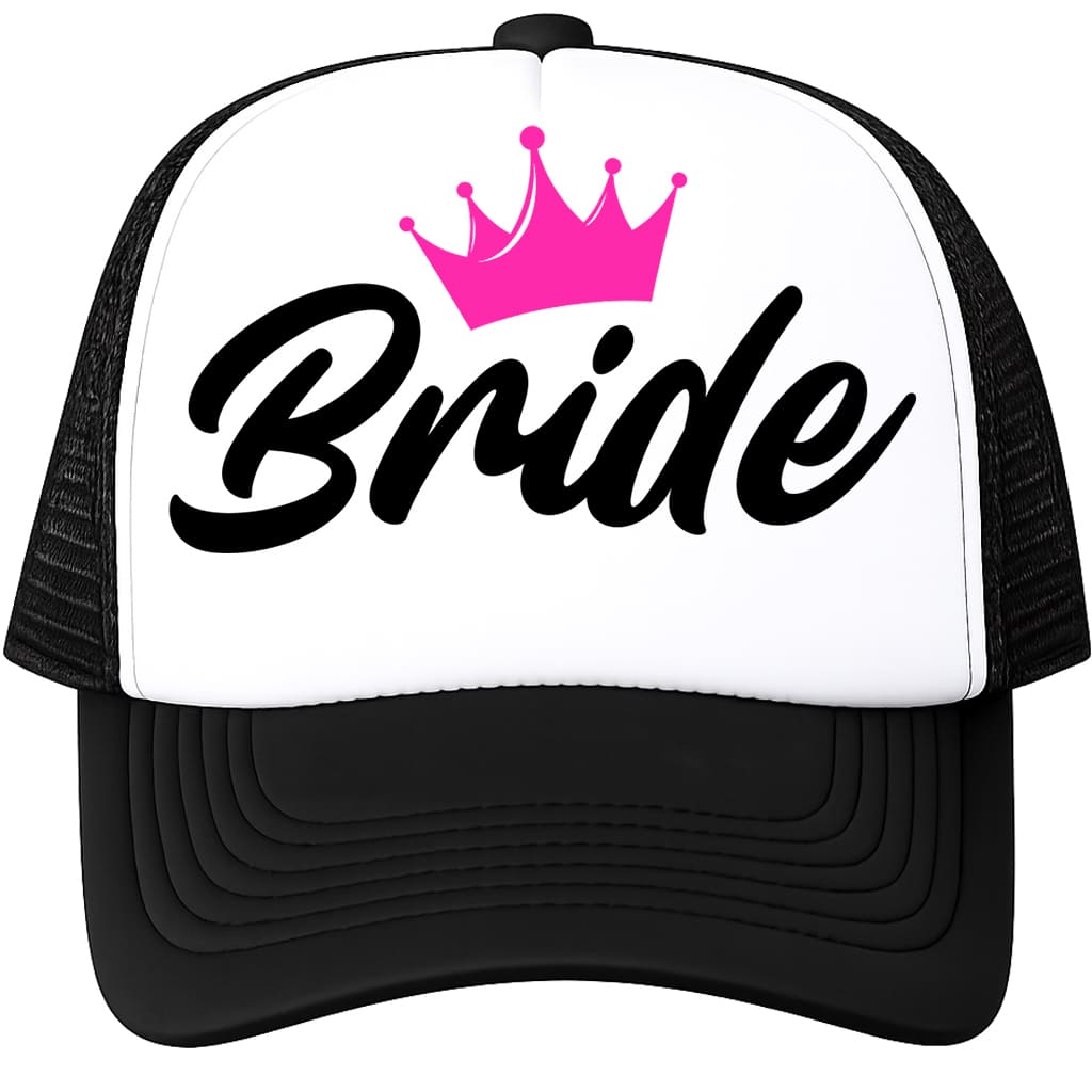 BRIDE czapka z daszkiem kolor czarny