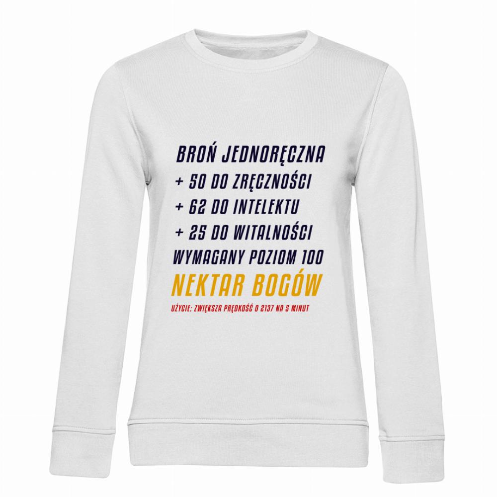 Broń Jednoręczna bluza damska bez kaptura