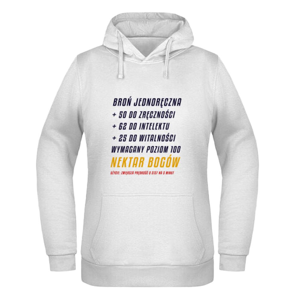 Broń Jednoręczna bluza damska z kapturem