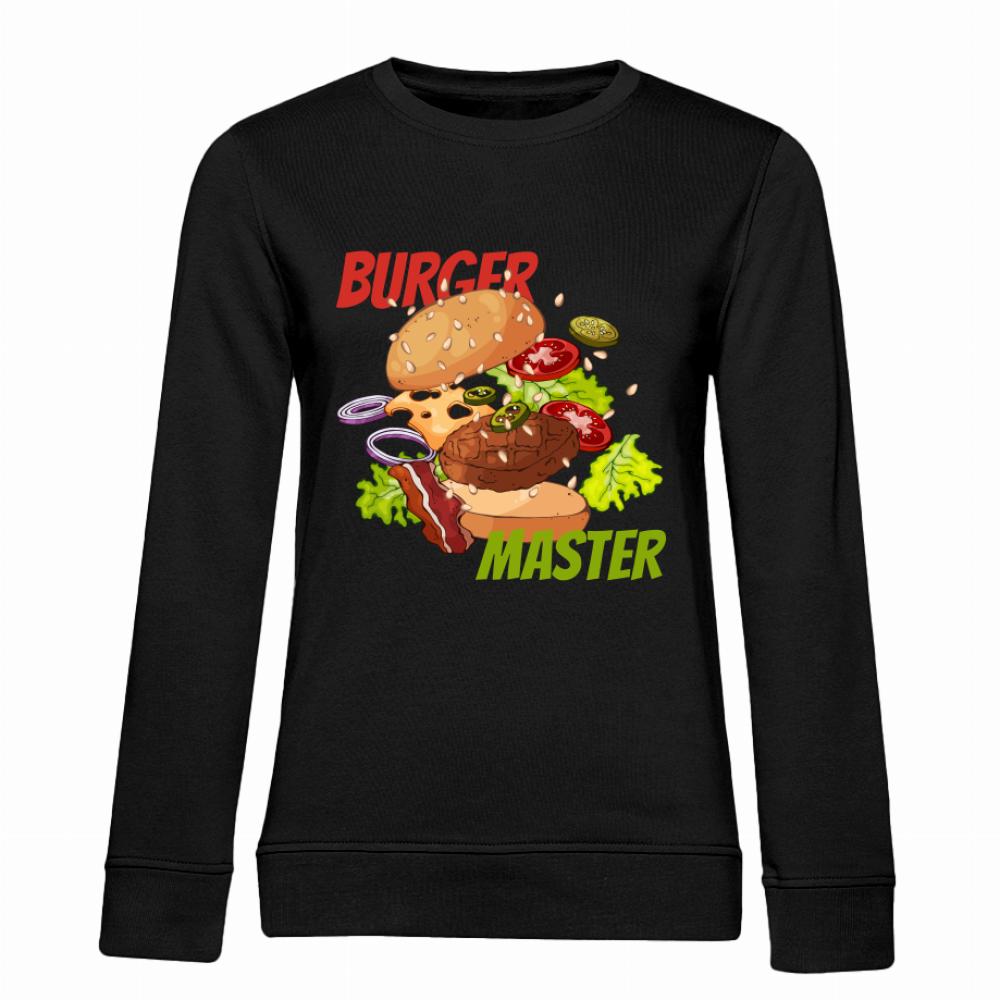 Burger Master bluza damska bez kaptura