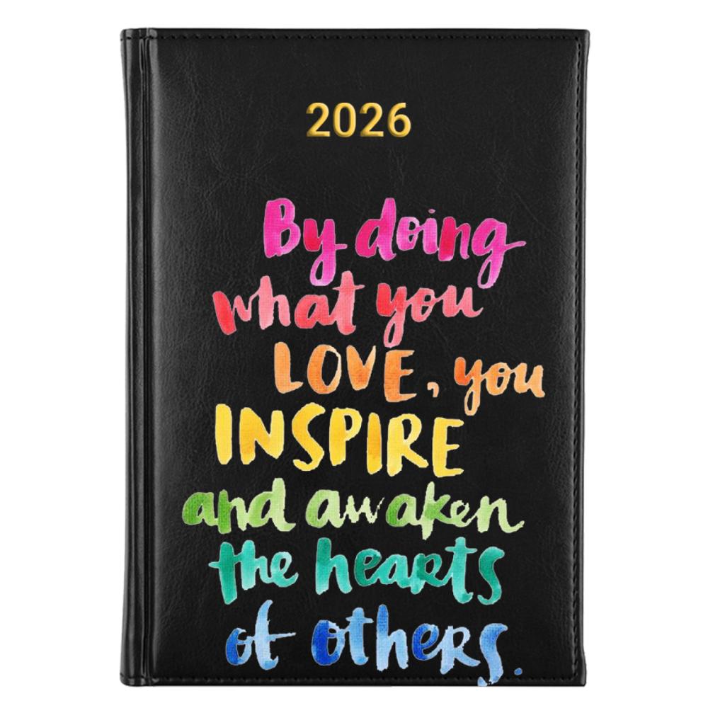 By doing what you love kalendarz książkowy a5 2026