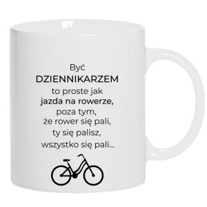 Być dziennikarzem to proste jak jazda na rowerze