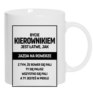 BYCIE KIEROWNIKIEM JEST ŁATWE JAK
