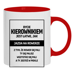 BYCIE KIEROWNIKIEM JEST ŁATWE JAK