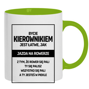 BYCIE KIEROWNIKIEM JEST ŁATWE JAK