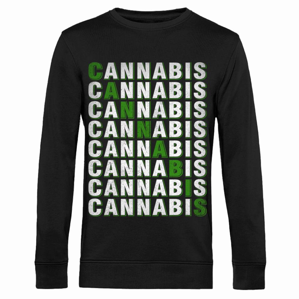CANNABIS 2 bluza męska bez kaptura
