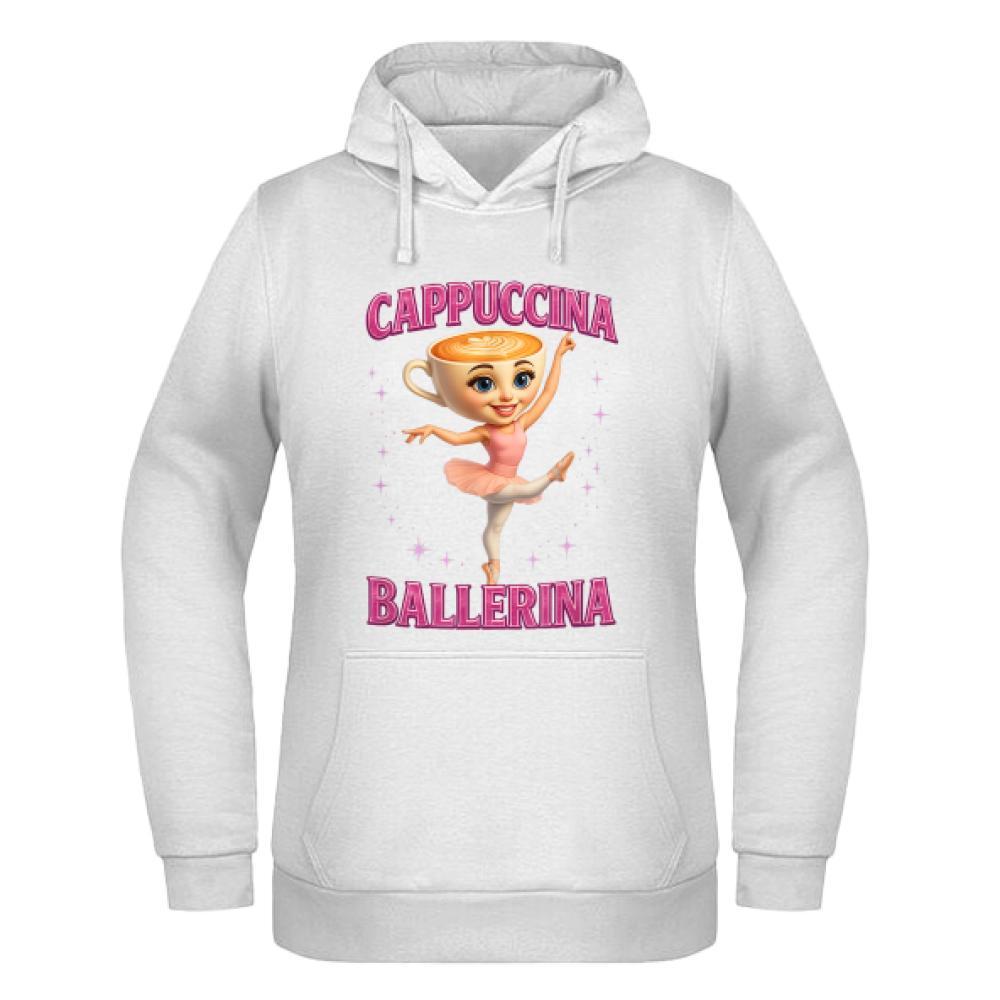 Cappuccina Ballerina 5 bluza damska z kapturem