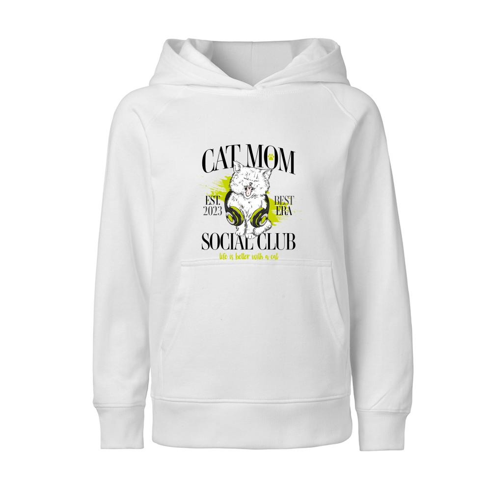 Cat Mom Social Club bluza junior