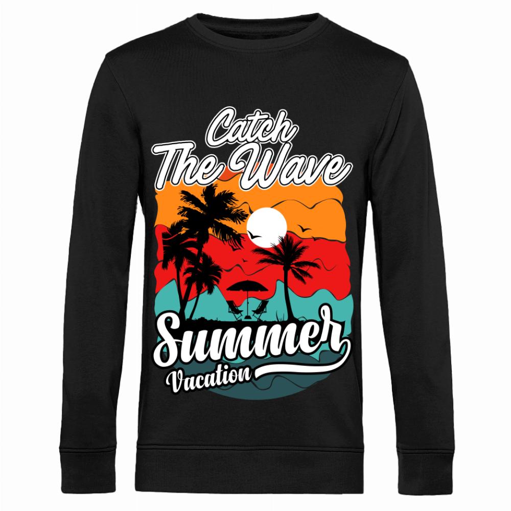 CATCH THE WAVE 1 bluza męska bez kaptura