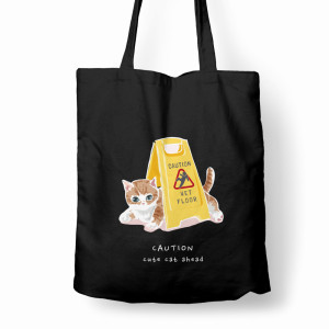 Caution! Cute Cat Ahead