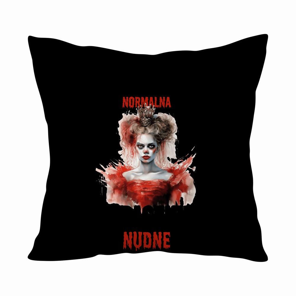 Chciałam być normalna… ale to strasznie nudne poduszka kolor miętowo zielony