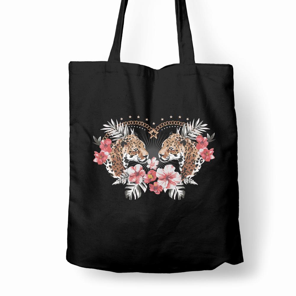 Cheetach Love torba bawełniana
