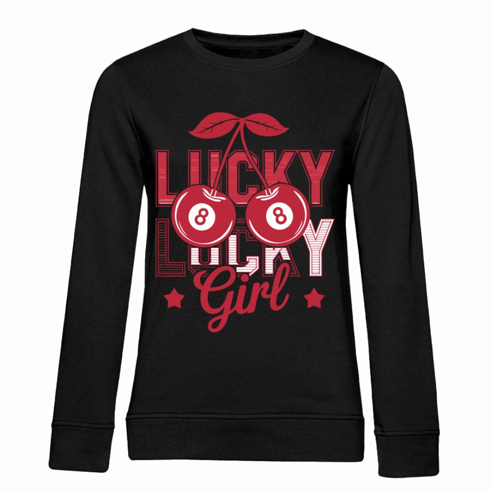 Cherry – Lucky Girl bluza damska bez kaptura