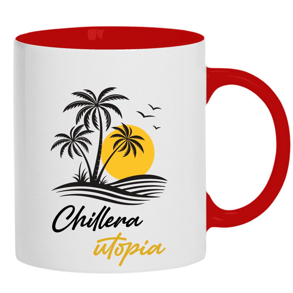 Chillera Utopia kubek ucho kolor kolor żółty