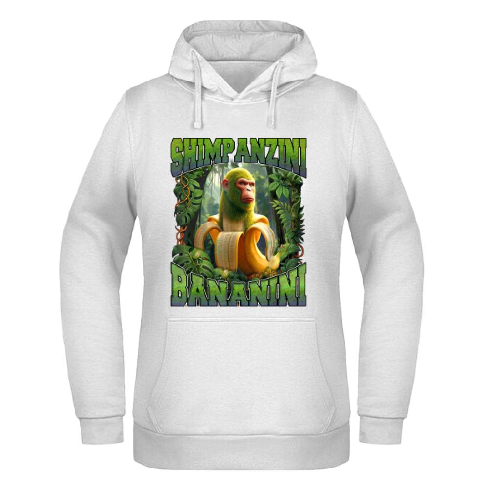 Chimpanzini Bananini 2 bluza damska z kapturem