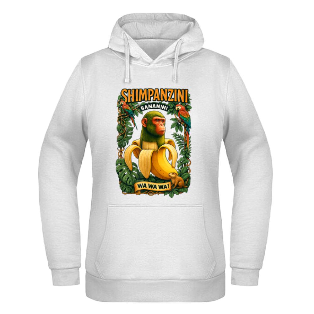 Chimpanzini Bananini 3 bluza damska z kapturem
