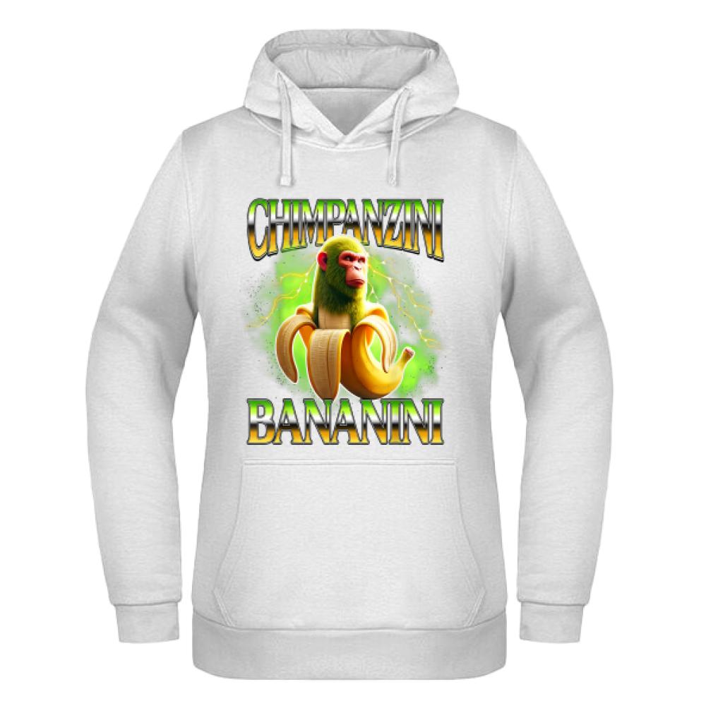 Chimpanzini Bananini bluza damska z kapturem