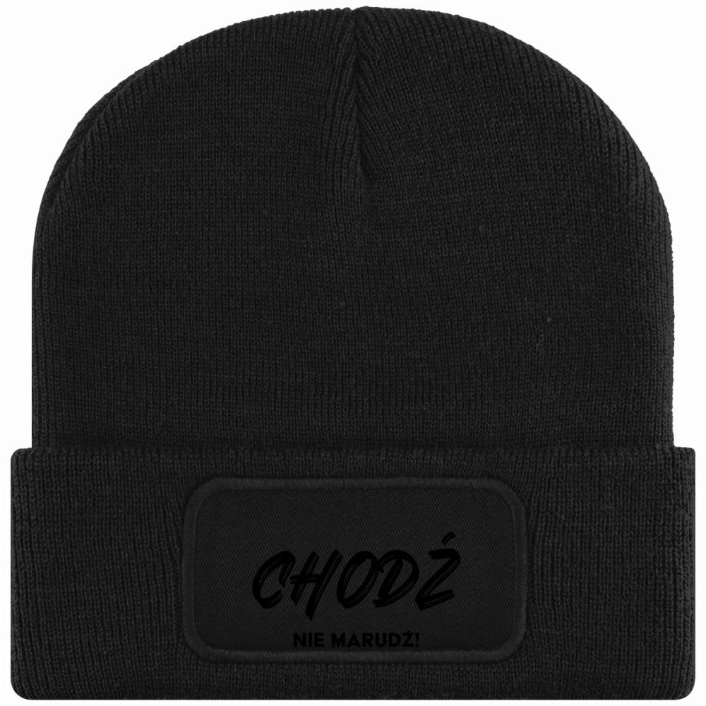 CHODŹ NIE MARUDŹ! czapka zimowa kolor beżowy