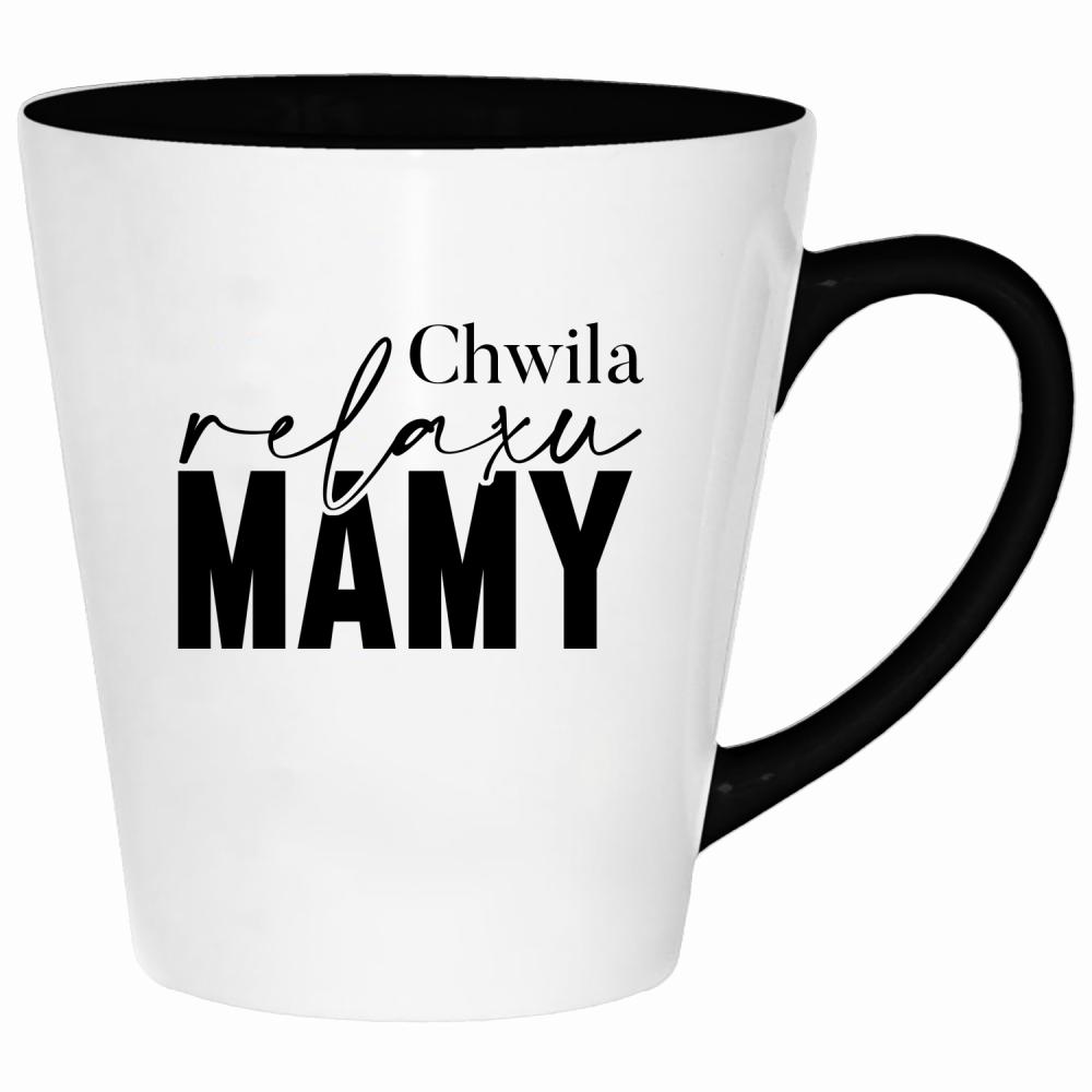 Chwila relaksu mamy kubek latte