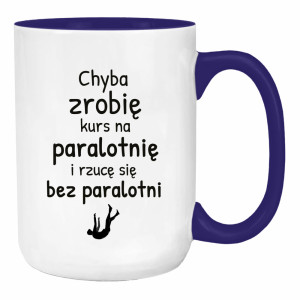 Chyba zrobię kurs na paralotnię rzucę się bez