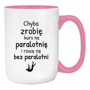 Chyba zrobię kurs na paralotnię rzucę się bez