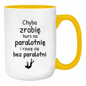 Chyba zrobię kurs na paralotnię rzucę się bez