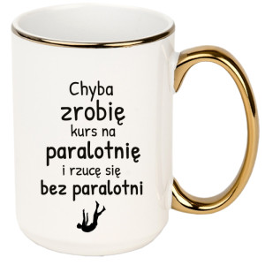Chyba zrobię kurs na paralotnię rzucę się bez