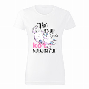 Ciężko pracuje aby mój Kot Miał Godne Życie