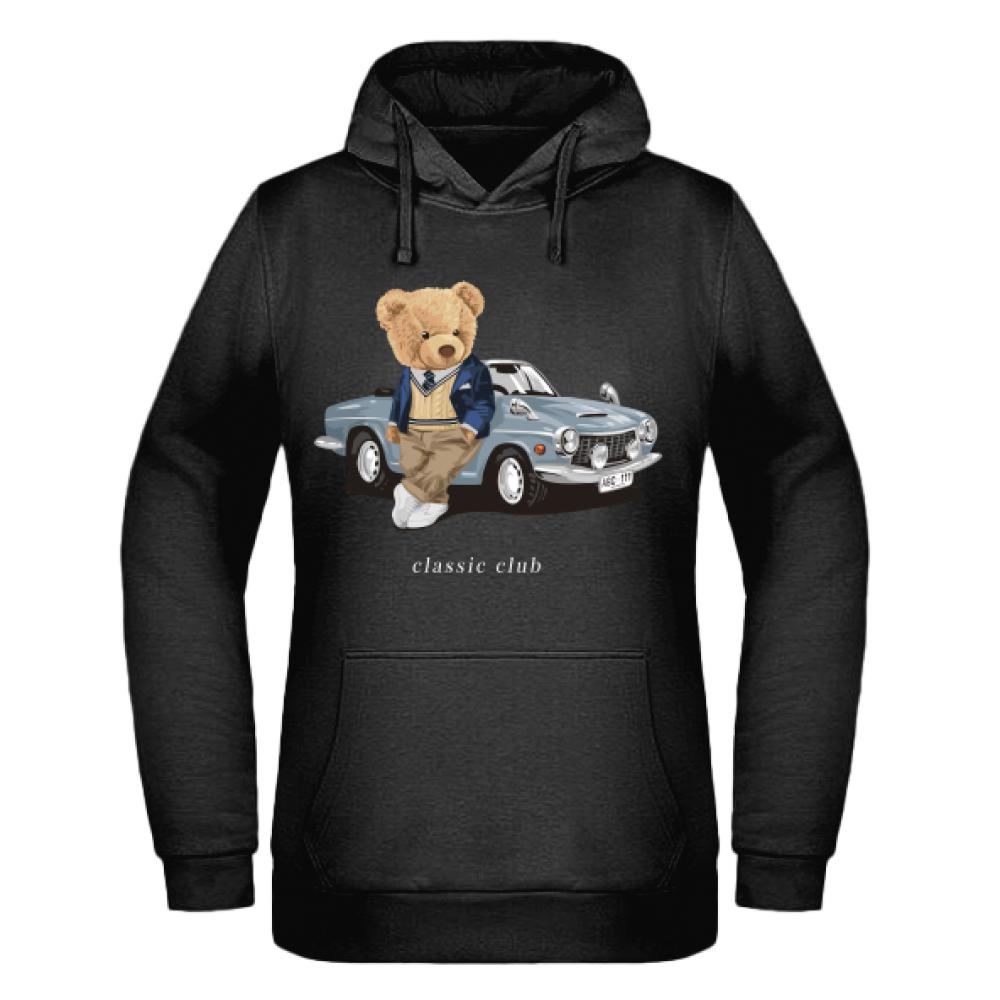 Classic Club bluza damska z kapturem