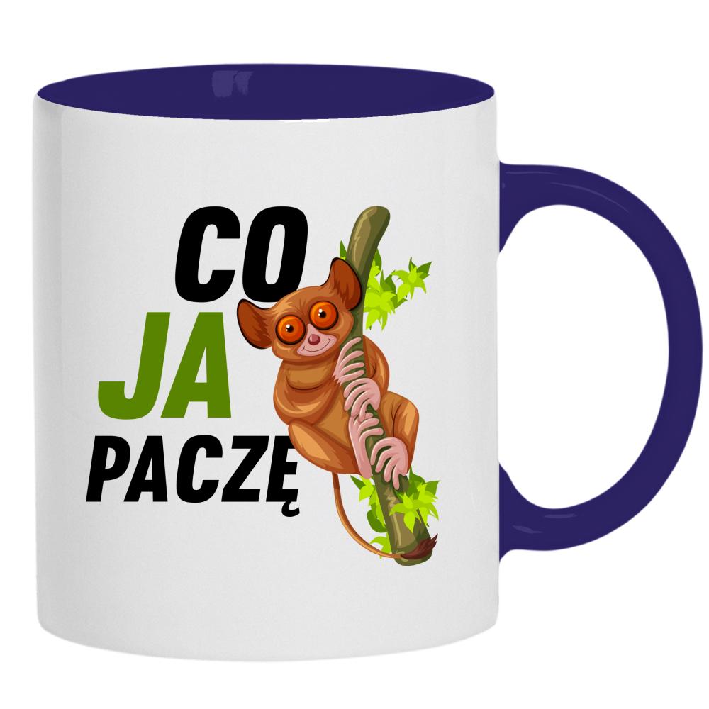 Co Ja Paczę kubek ucho kolor kolor navy