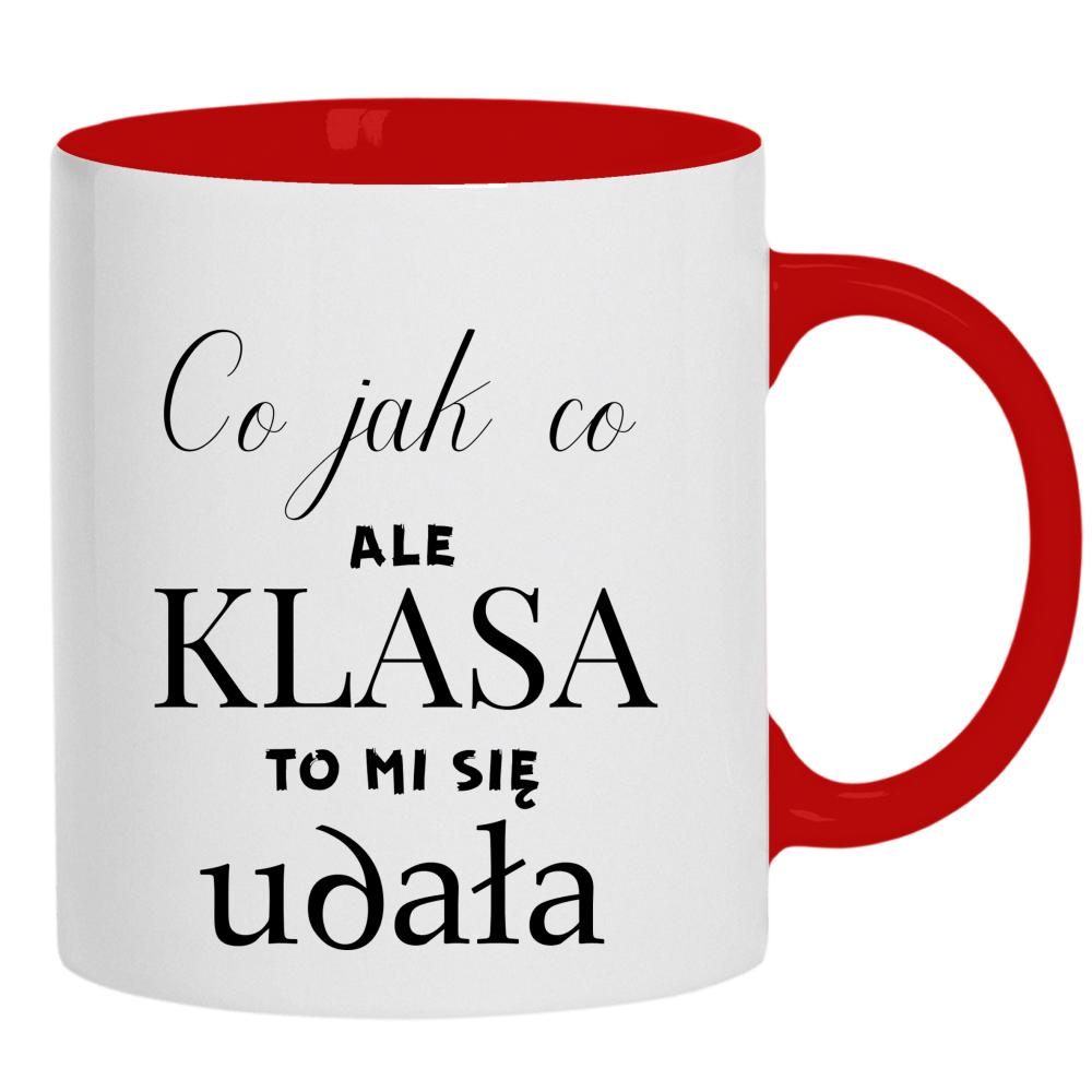 Co jak co, ale klasa to mi się udała kubek ucho kolor