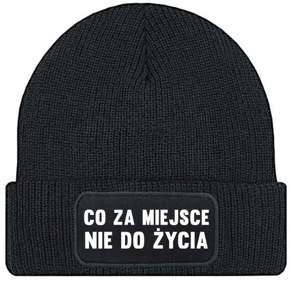 Co za miejsce, nie do życia 2 czapka zimowa