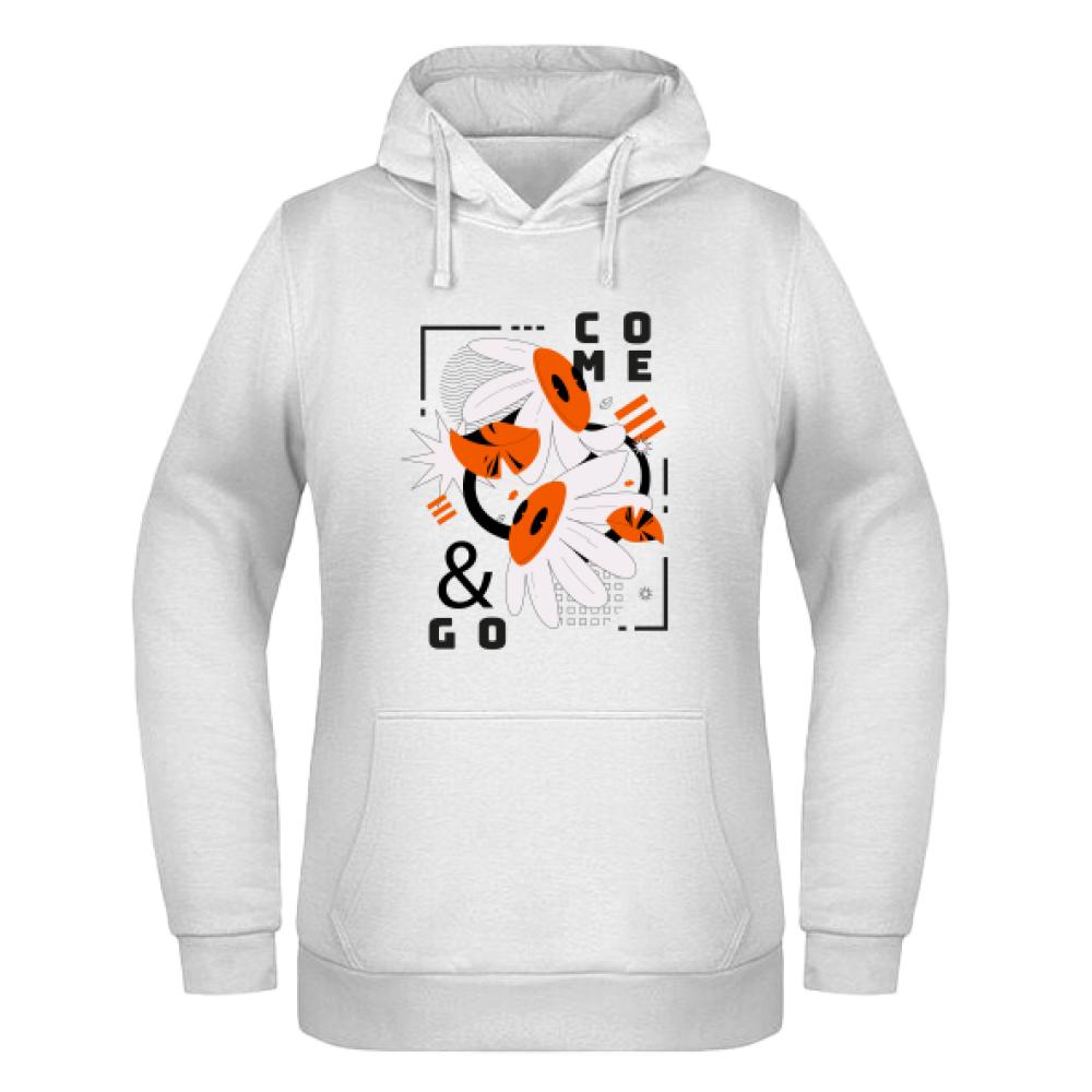 Come and Go bluza damska z kapturem