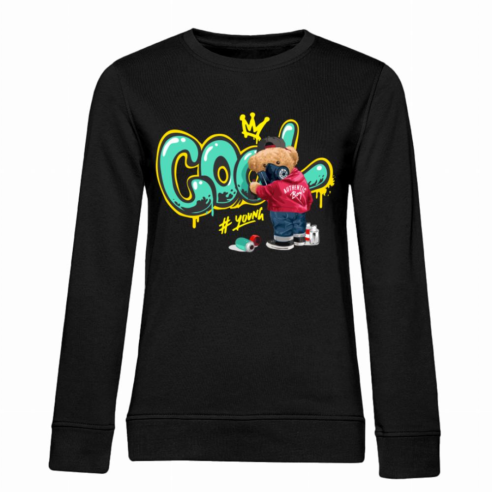 Cool Teddy bluza damska bez kaptura