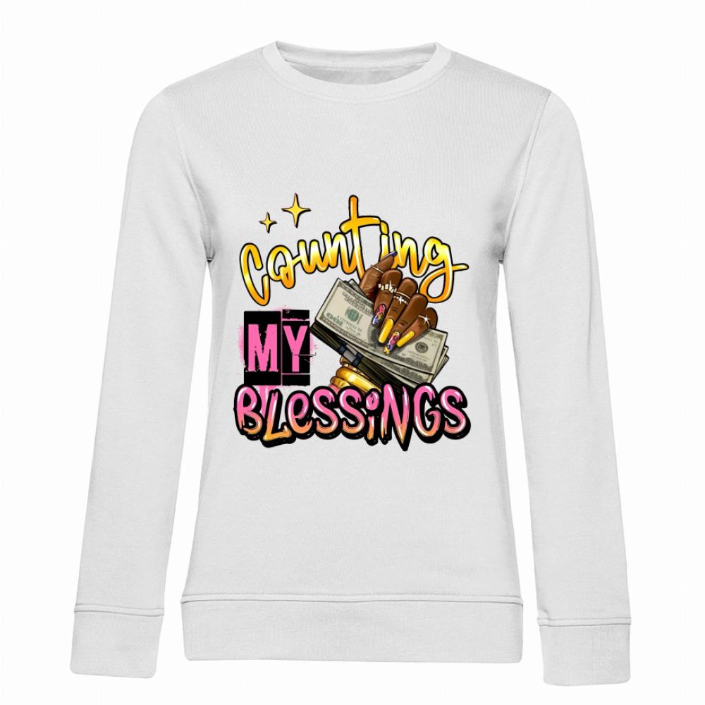 Counting My Blessings bluza damska bez kaptura