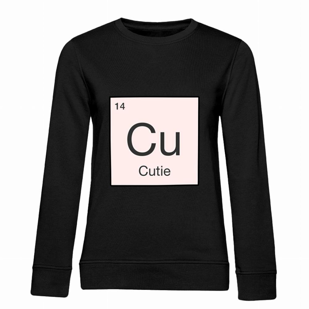 Cu Cutie 14 bluza damska bez kaptura kolor vanilla milkshake