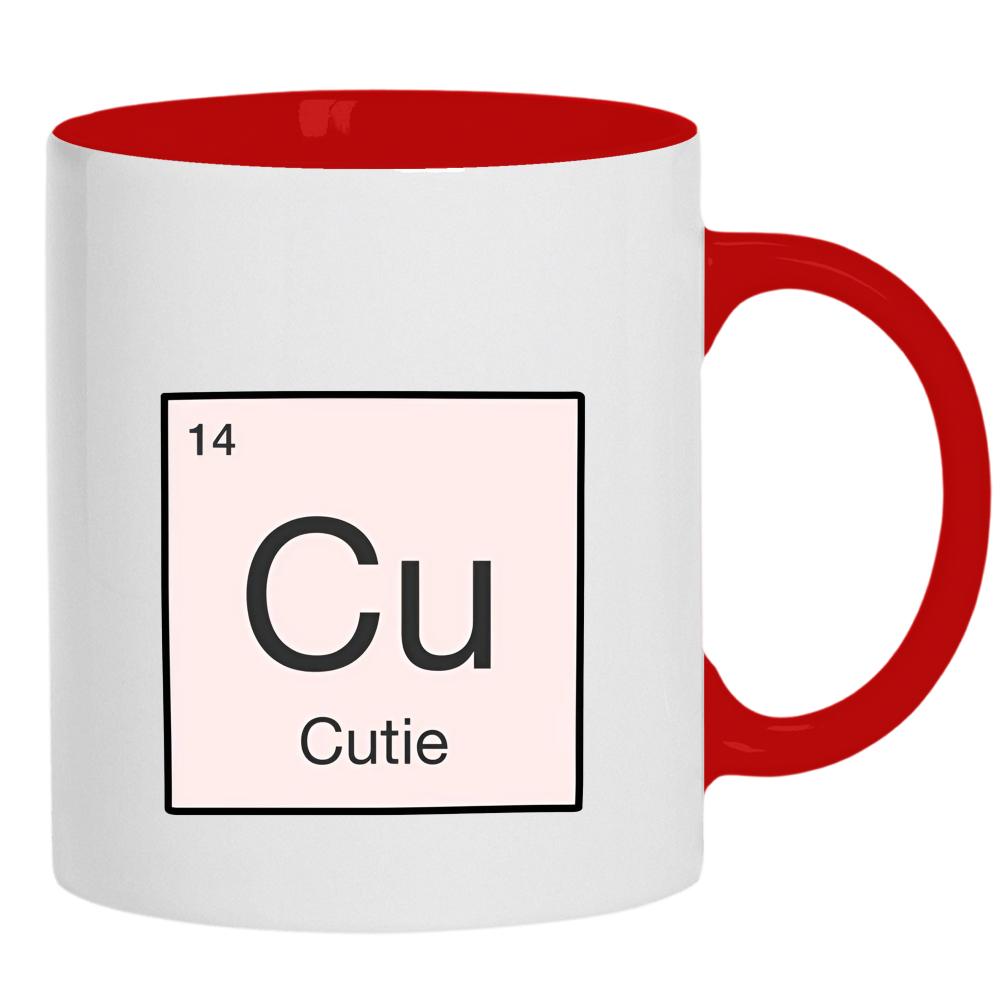 Cu Cutie 14 kubek ucho kolor kolor vanilla milkshake